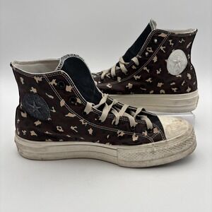 Chuck Taylor 70 Converse All Star Cheetah Camo Jacquard Women's 11.5 Men's 9.5